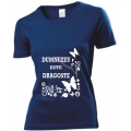 Tricou bleumarin femei, Dumnezeu este dragoste!